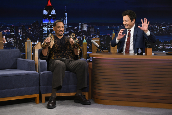 O Will Smith καλεσμένος στην εκπομπή του Jimmy Fallon στις 20 Ιανουαρίου 2026.