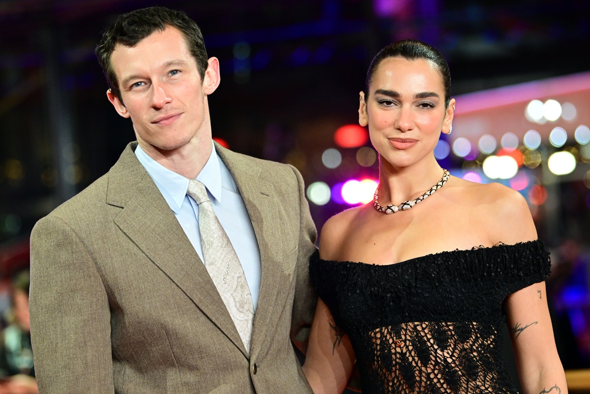 H Dua Lipa και ο Callum Turner στην προβολή του "Rosebush Pruning" στο πλαίσιο του 76ου Φεστιβάλ Βερολίνου, 14 Φεβρουαρίου 2026