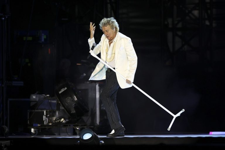 O Rod Stewart εμφανίζεται την τρίτη ημέρα του Rock in Rio Lisbon 2026 στη Λισσαβώνα, 27 Ιουνίου 2026