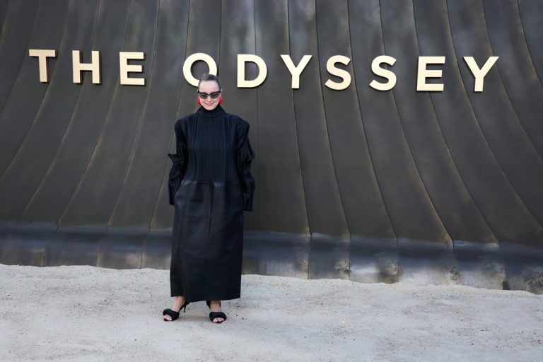 Η Samantha Morton στην παγκόσμια πρεμιέρα της Οδύσσειας στο Odeon Leicester Square του Λονδίνου, 6 Ιουλίου 2026