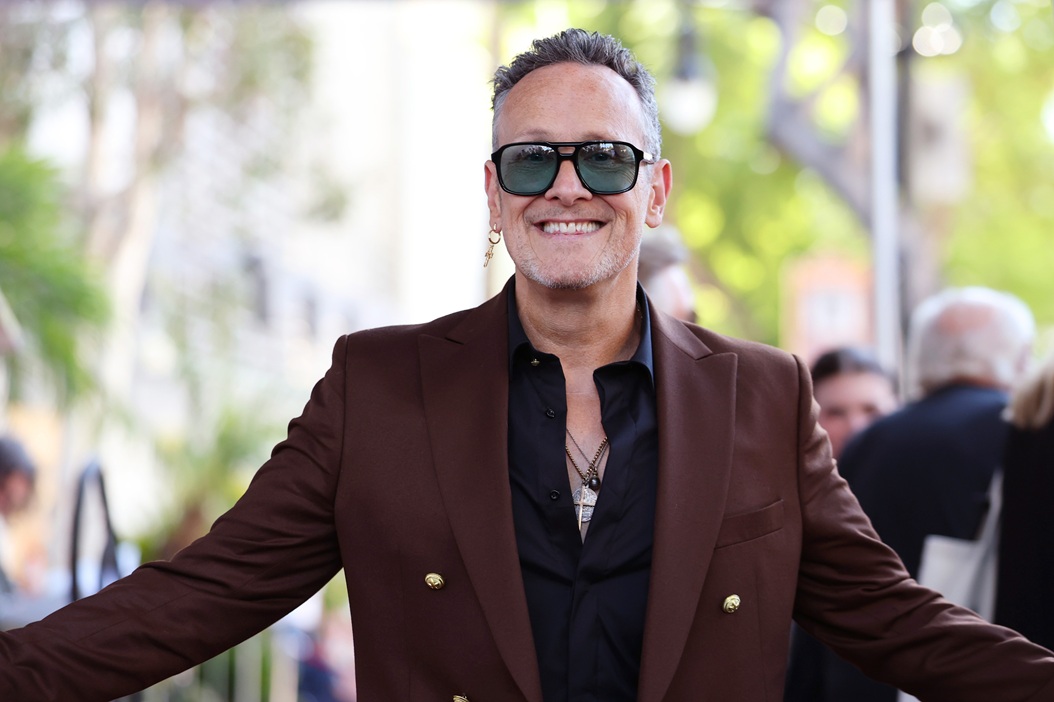 Ο Vivian Campbell στην τελετή αποκάλυψης του Αστεριού των Def Leppard στη Λεωφόρο της Δόξας του Χόλιγουντ, 9 Οκτωβρίου 2025