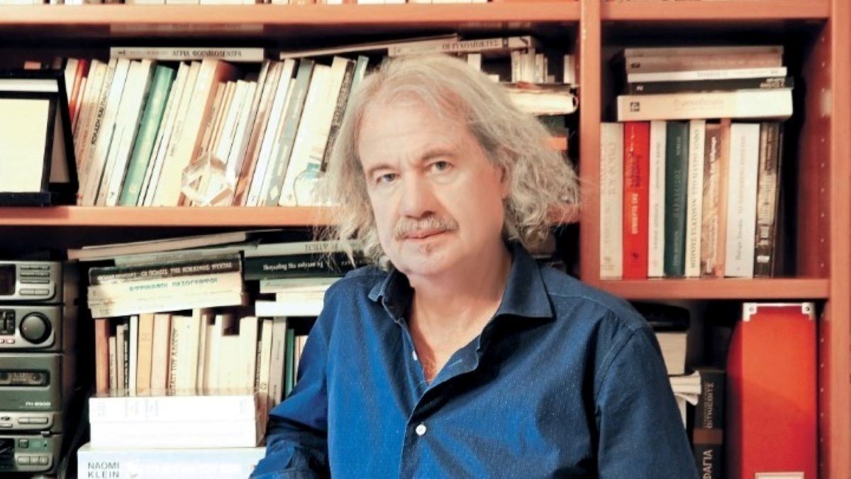 O συγγραφέας Γιάννης Γρηγοράκης