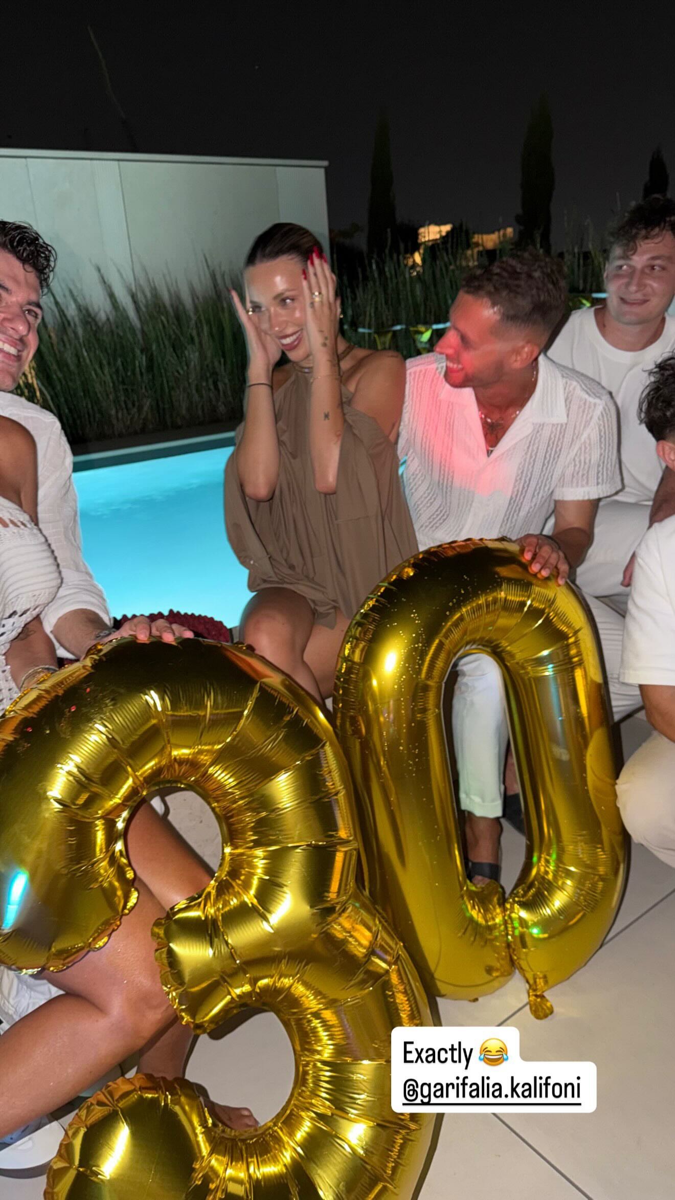 Η Γαρυφαλλιά Καληφώνη έγινε 30