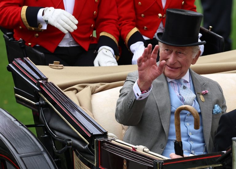Ο βασιλιάς Κάρολος τη δεύτερη ημέρα του Royal Ascot, 17 Ιουνίου 2026
