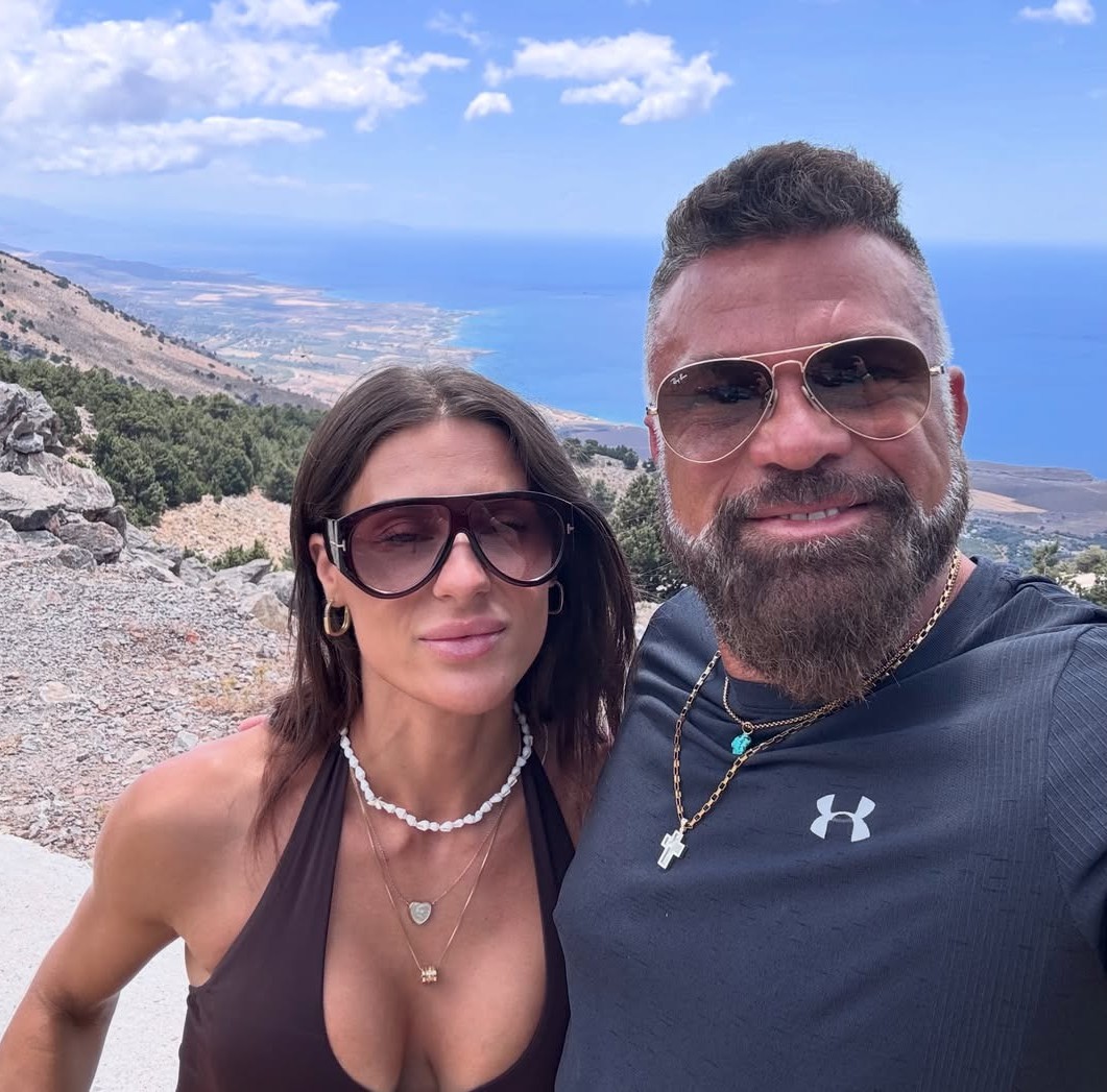 Η Βαλεντίνη Παπαδάκη με τον Κώστα Σόμμερ