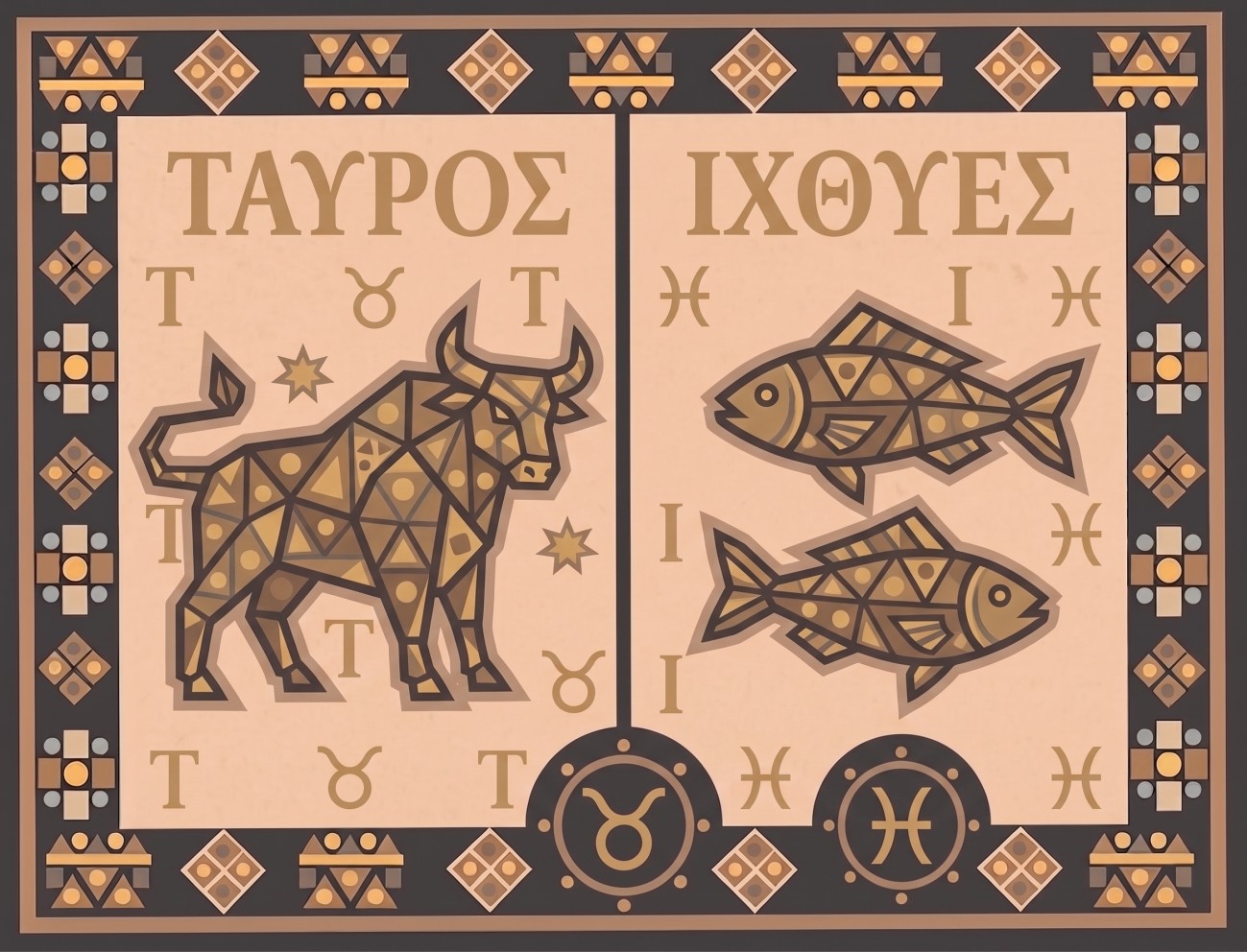 Ταύρος & Ιχθύες: Η απόλυτη ισορροπία ανάμεσα στη σωματική φροντίδα και την ψυχική γαλήνη.