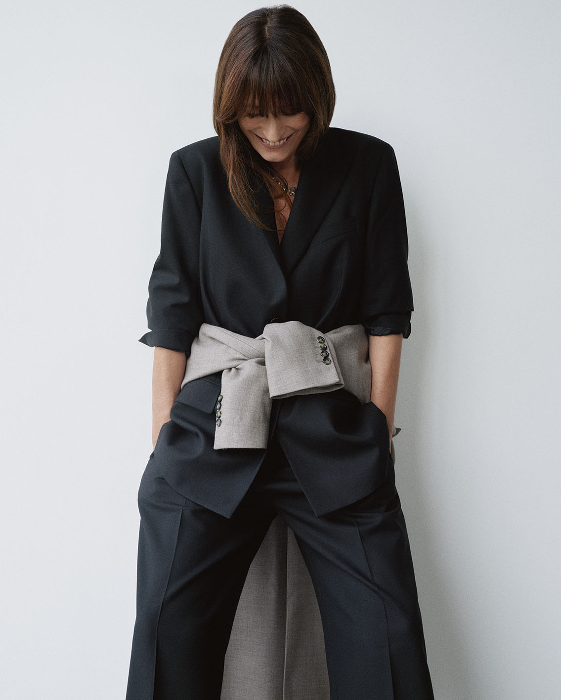 Διαφημιστική καμπάνια της Massimo Dutti με την Caroline de Maigret γαι το FW26.