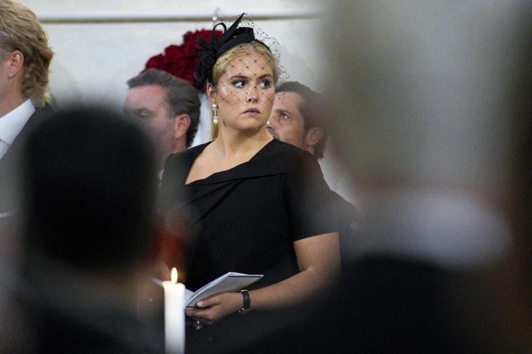 H πριγκίπισσα Catharina-Amalia της Ολλανδίας στην κηδεία του βασιλιά Harald στο Όσλο, 9 Σεπτεμβρίου 2026