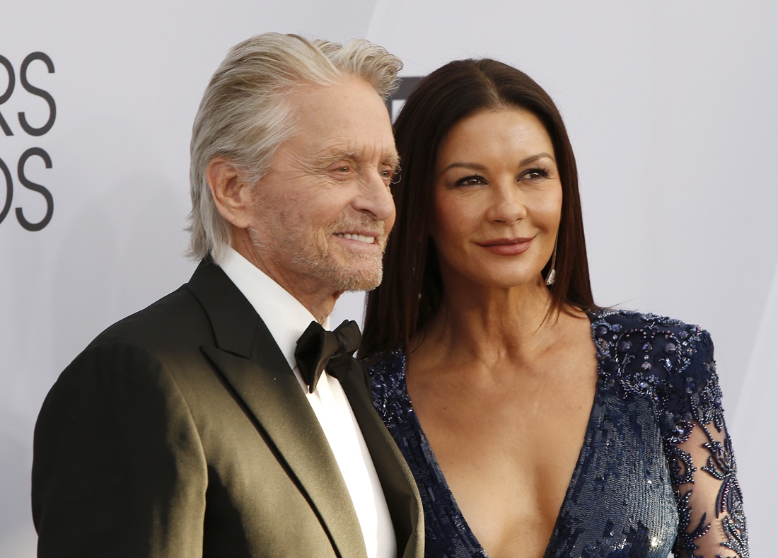 Ο Michael Douglas και η Catherine Zeta-Jones στα 25α Screen Actors Guild Awards που διοργανώθηκαν στο Shrine Auditorium του Λος Άντζελες, 27 Ιανουαρίου 2019