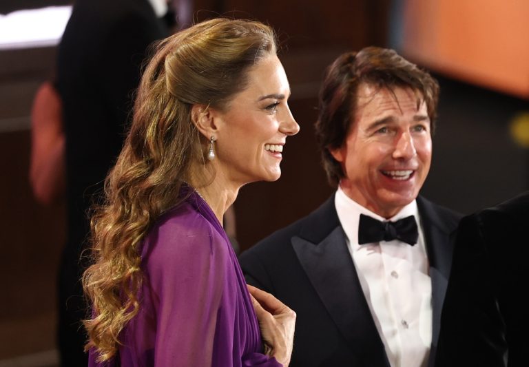 Η Kate Middleton και ο Tom Cruise στην παγκόσμια πρεμιέρα και την 73η Βασιλική Κινηματογραφική Παράσταση του "Digger" στο Λονδίνο, 22 Σεπτεμβρίου 2026