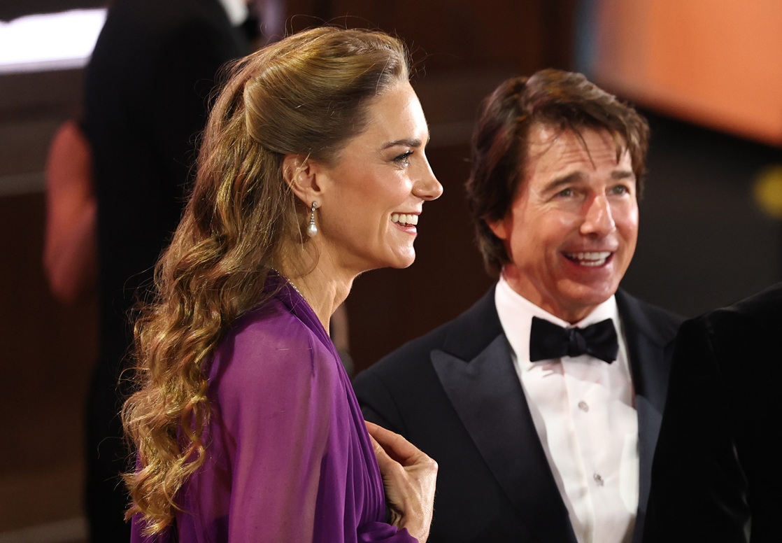 Η Kate Middleton και ο Tom Cruise στην παγκόσμια πρεμιέρα και την 73η Βασιλική Κινηματογραφική Παράσταση του "Digger" στο Λονδίνο, 22 Σεπτεμβρίου 2026