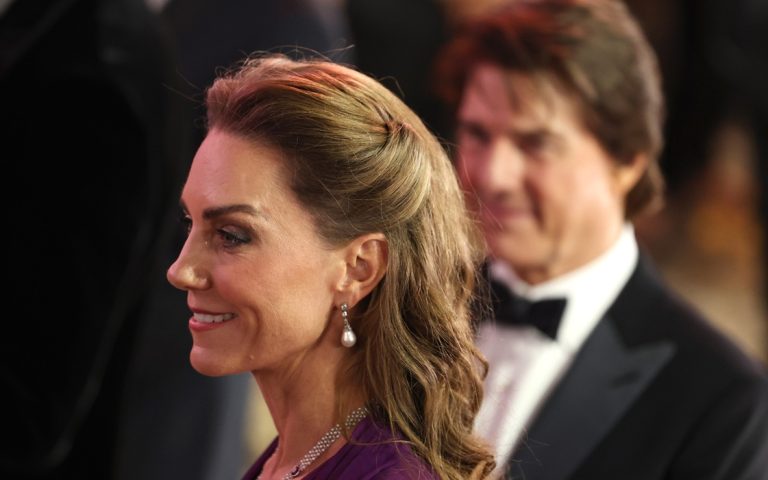 H Kate Middleton και ο Tom Cruise στην παγκόσμια πρεμιέρα του "Digger" στην 73η Βασιλική Κινηματογραφική Παράσταση στην Πλατεία Λέισεστερ στο Λονδίνο, 22 Σεπτεμβρίου 2026