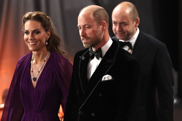 H Kate Middleton και ο πρίγκιπας William στην παγκόσμια πρεμιέρα της 73ης Βασιλικής Κινηματογραφικής Παράστασης του "Digger" στην Πλατεία Λέισεστερ στο Λονδίνο, 22 Σεπτεμβρίου 2026