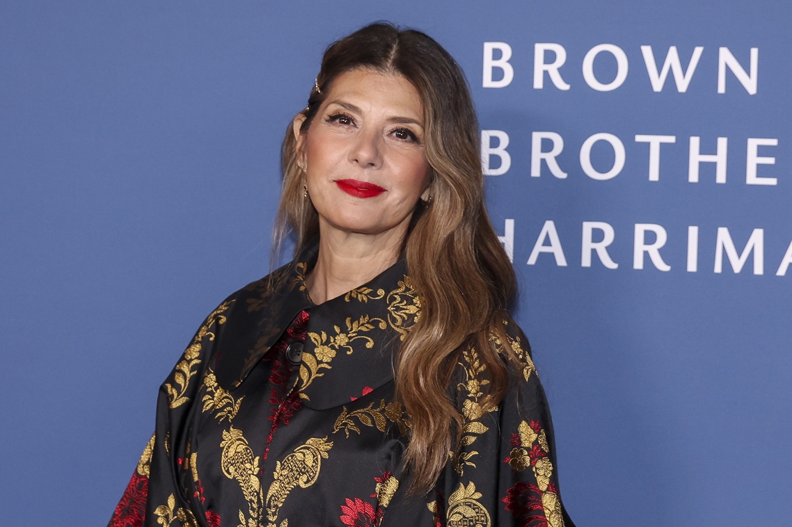 H Marisa Tomei στο κόκκινο χαλί για το American Ballet Theater 2025 Fall Gala στο David Geffen Hall της Νέας Υόρκης, 22 Οκτωβρίου 2025