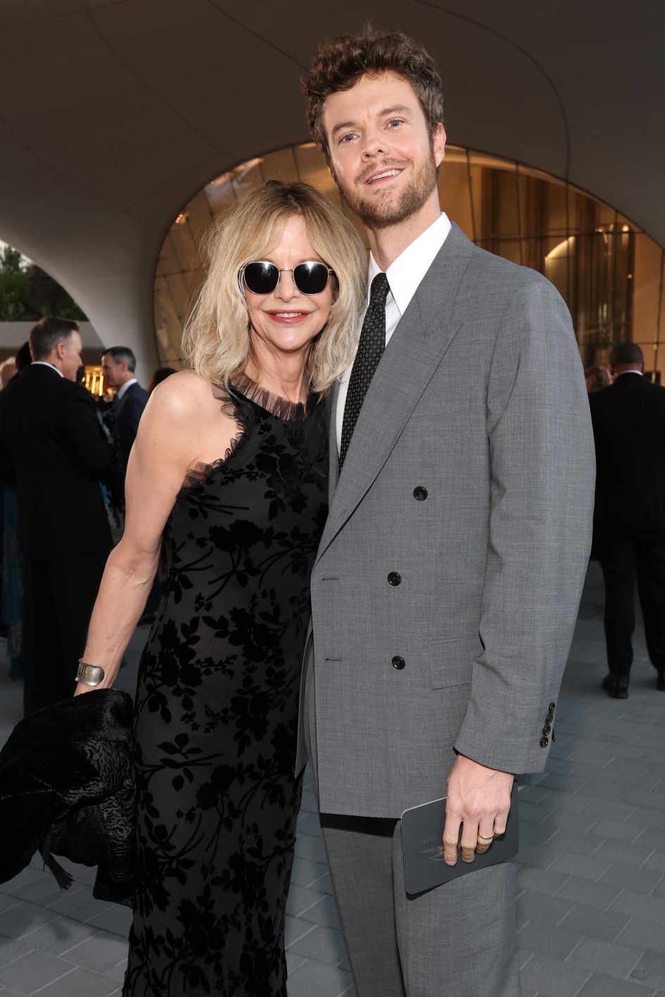 H Meg Ryan και ο Jack Quaid στη βραδιά εγκαινίων του Lucas Museum of Narrative Art, στο Λος Άντζελες της Καλιφόρνια, στις 19 Σεπτεμβρίου 2026.