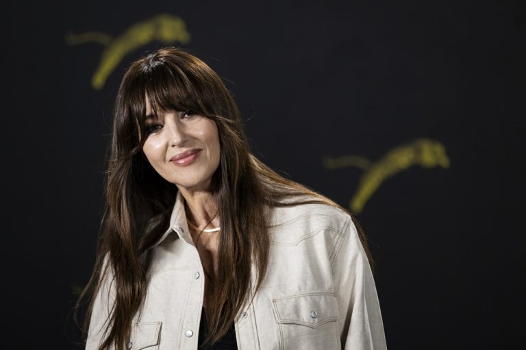 Η Monica Bellucci στη διάρκεια του photocall για την ταινία "Kettice" στο 79ο Φεστιβάλ Κινηματογράφου στο Λοκάρνο, 8 Αυγούστου 2026