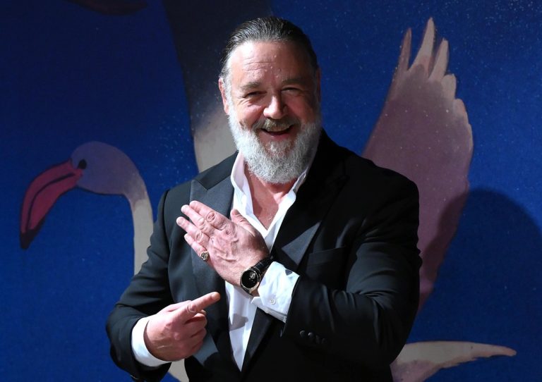 O Russell Crowe στην πρεμιέρα του "What Love Builds" στο πλαίσιο του 83ου Φεστιβάλ Βενετίας, 11 Σεπτεμβρίου 2026