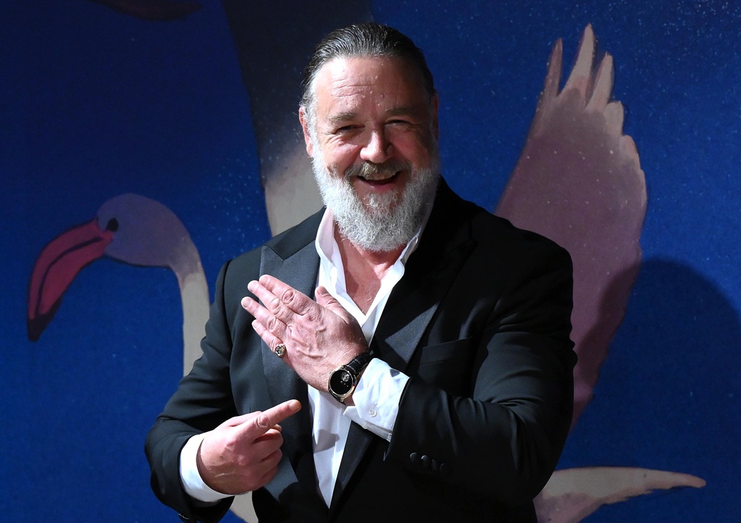 O Russell Crowe στην πρεμιέρα του "What Love Builds" στο πλαίσιο του 83ου Φεστιβάλ Βενετίας, 11 Σεπτεμβρίου 2026