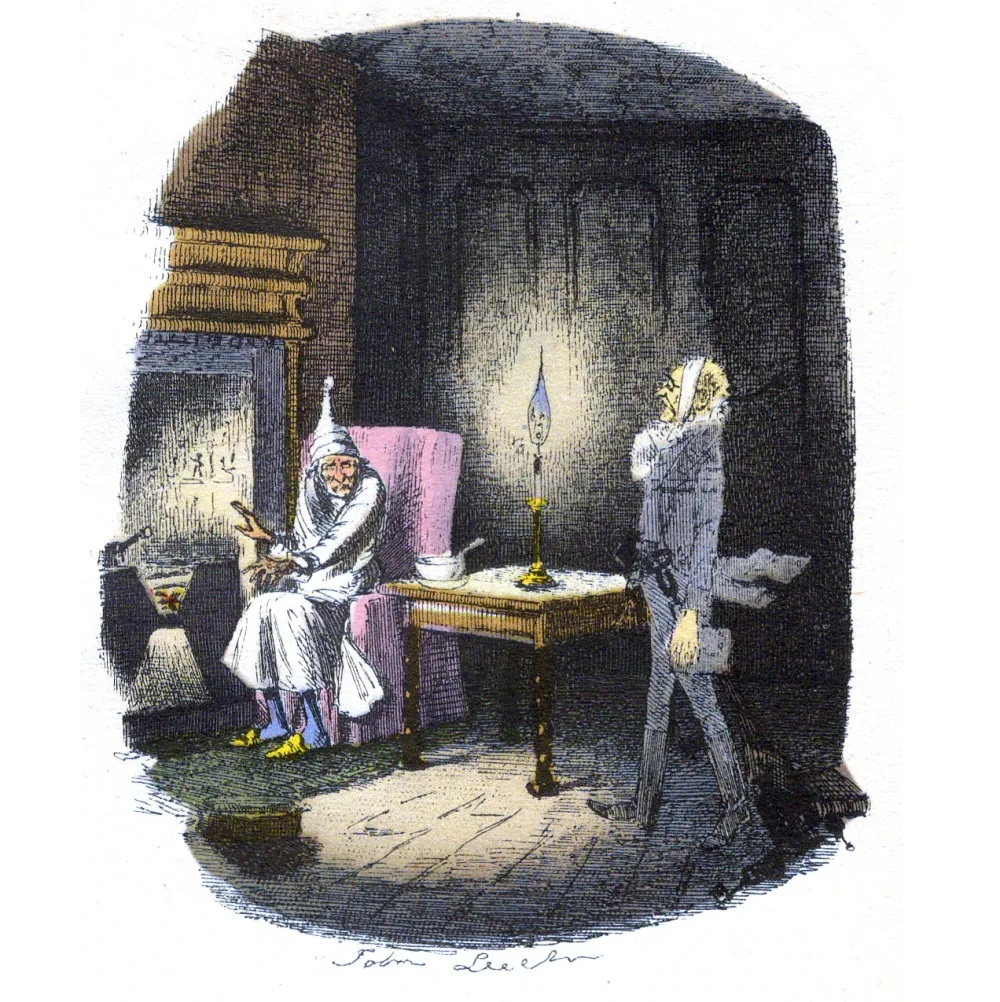 A Christmas Carol, illustrated by John Leech