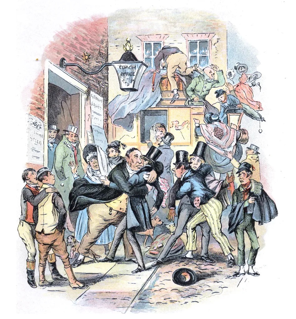 Nicholas Nickleby, illustrated by Phiz