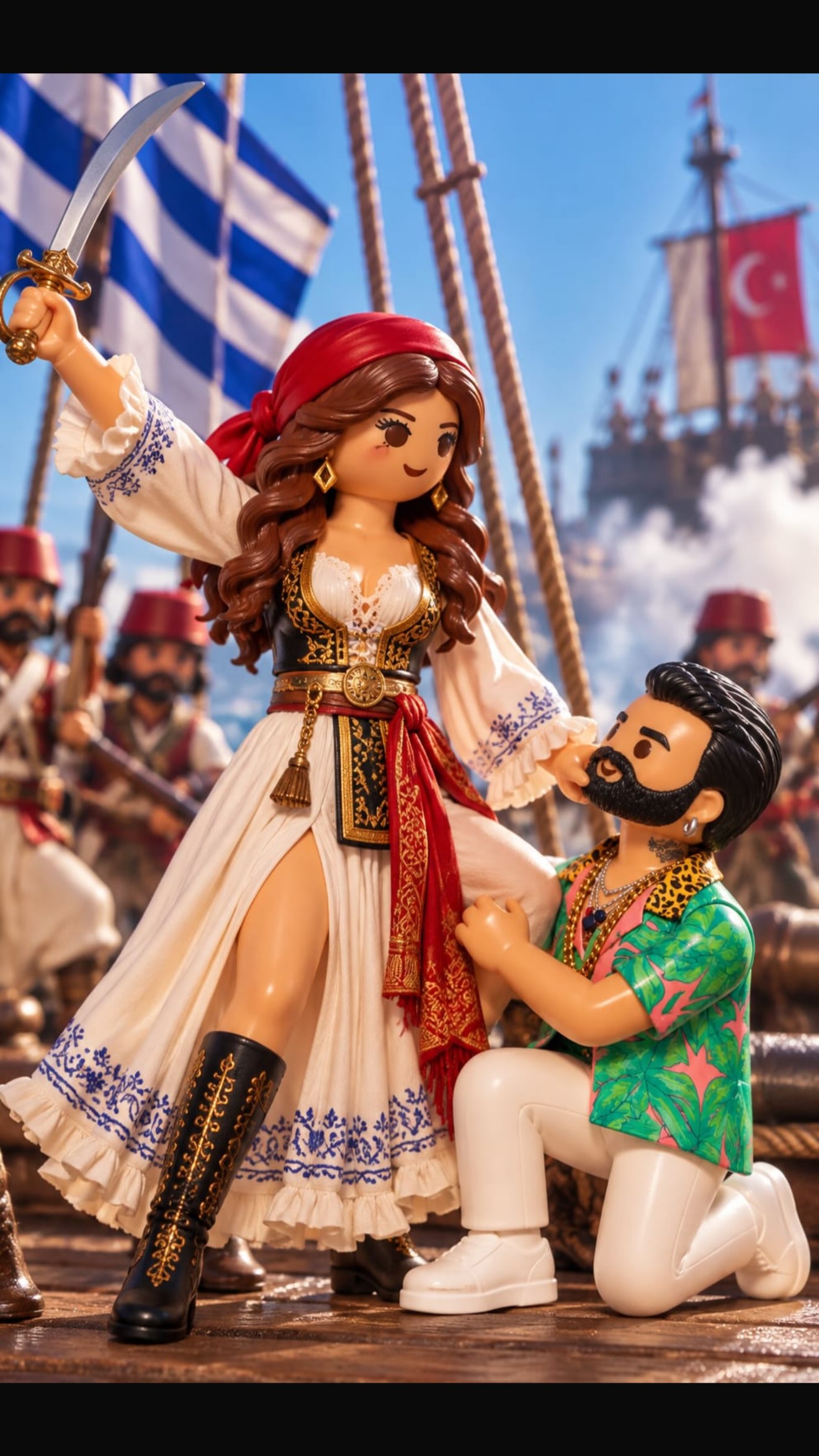Η Μπέττυ Μαγγίρα ως playmobil
