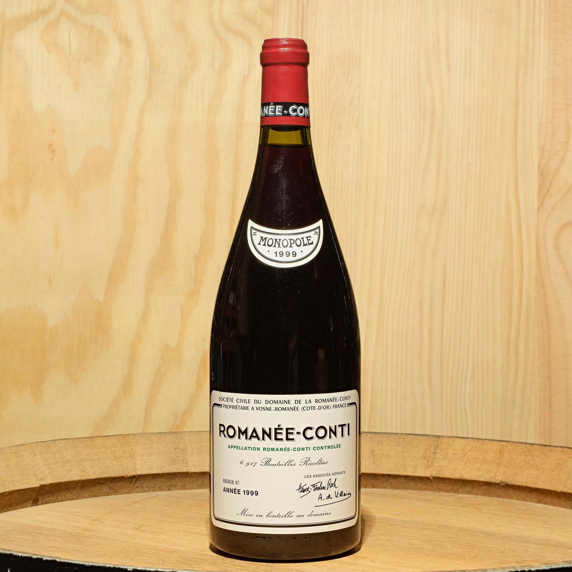Mε τον αριθμό 68 δημοπρατείται: 1 magnum της Romanée-Conti. Domaine de la Romanée-Conti, 1999. / Εκτίμηση: 30.000 € – 35.000 €.