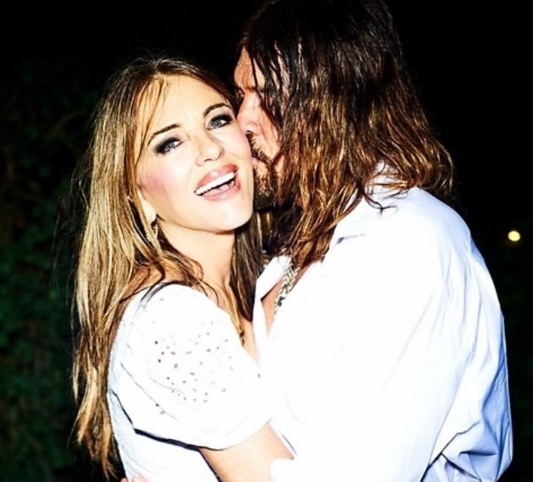 H Elizabeth Hurley με τον Billy Ray Cyrus