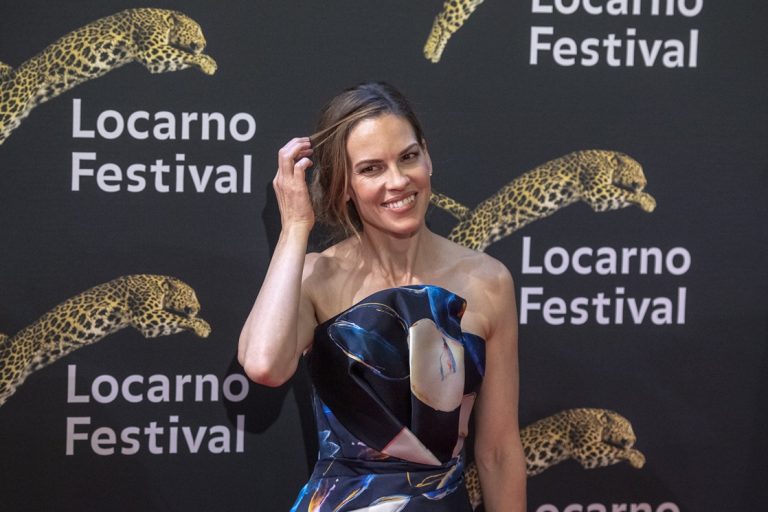 Η Hilary Swank στο 72ο Locarno International Film Festival, στην Ελβετία, 9 Αυγούστου 2019