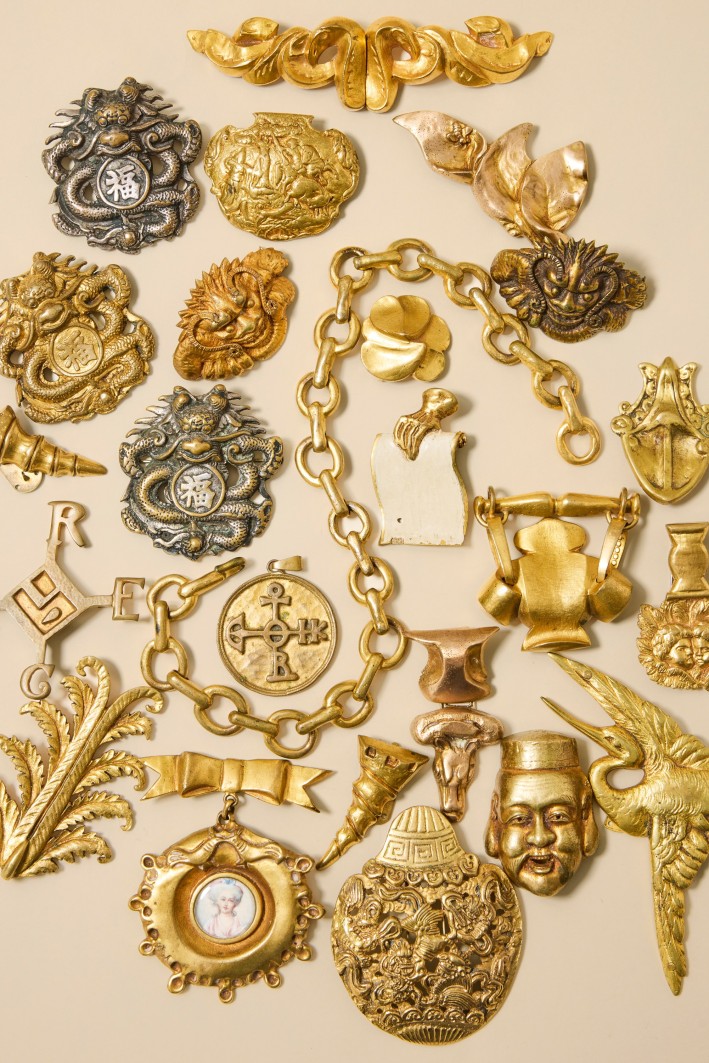Line Vautrin (1913–1997), αντικείμενα από μπρούντζο της πρώιμης περιόδου της