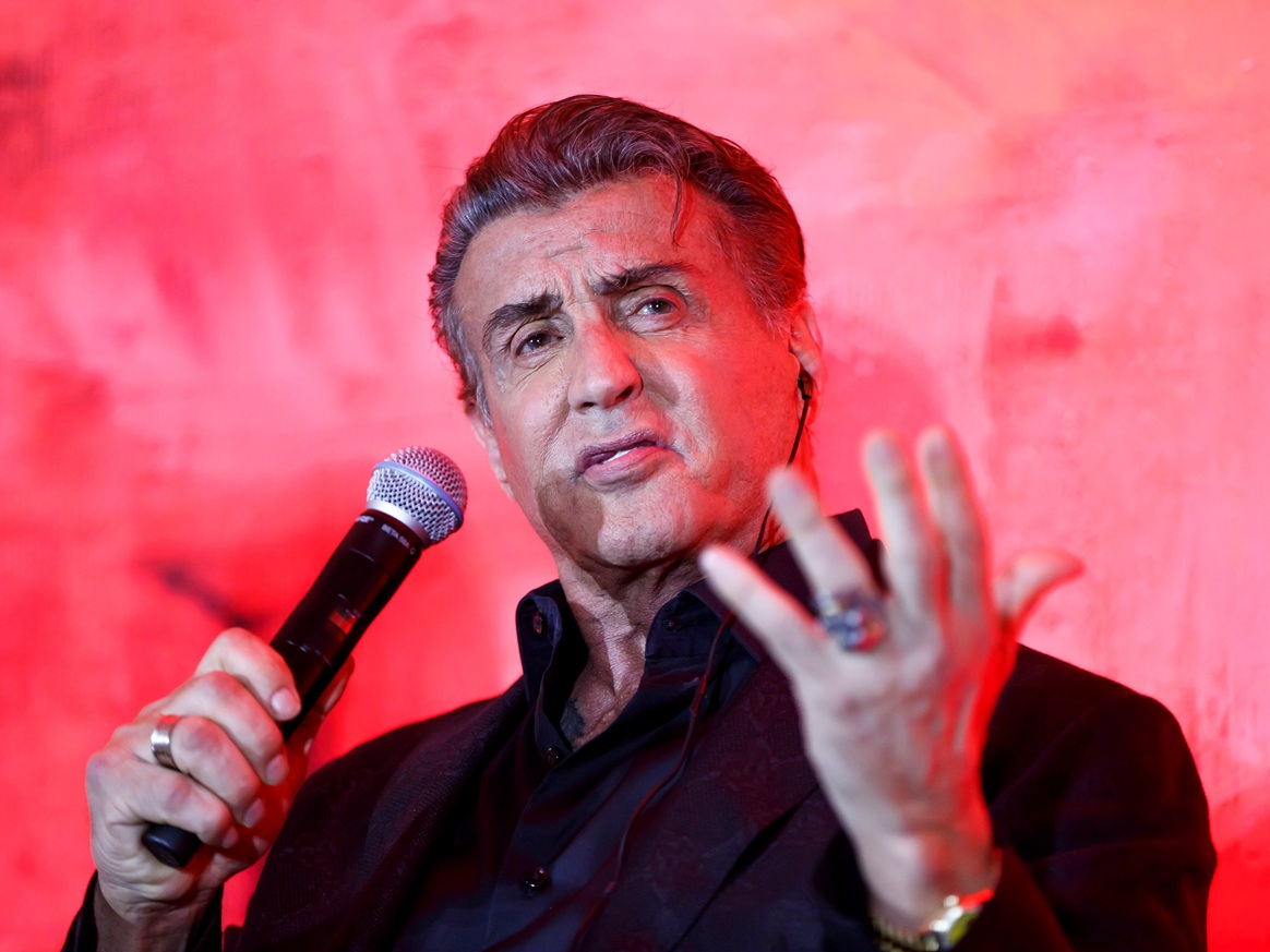 O Sylvester Stallone σε συνέντευξη Τύπου για τον Rambo 5, στην Πόλη του Μεξικού, 12 Σεπτεμβρίου 2019