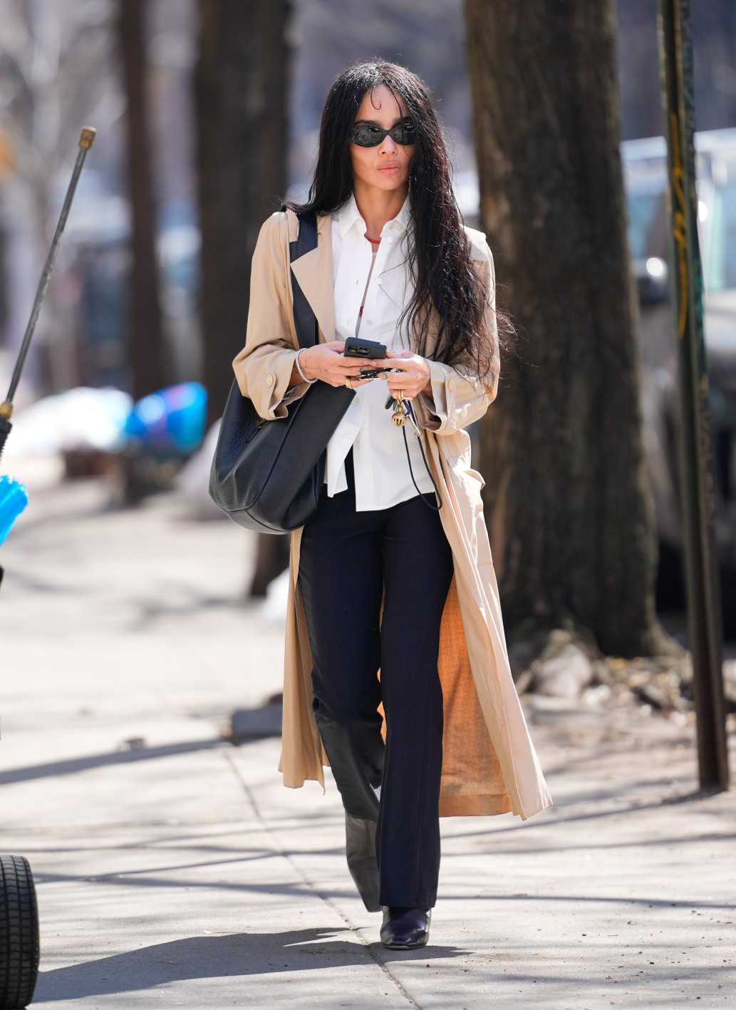 H Zoe Kravitz στις 11 Μαρτίου 2026 στη Νέα Υόρκη.