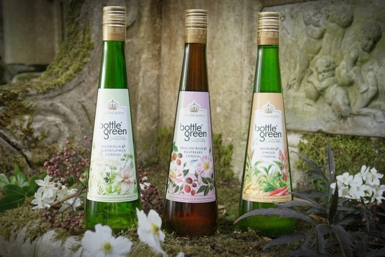 Οι τρεις γεύσεις της συλλογής bottlegreen x Highgrove