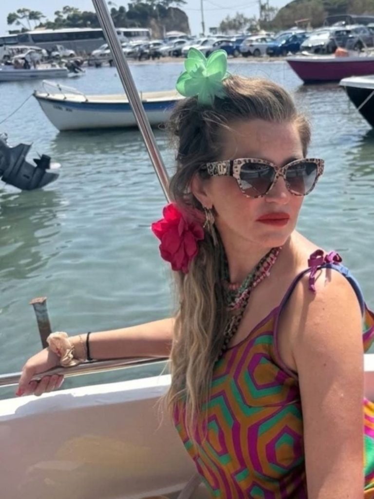 H Mαρία Κίτσου στις διακοπές της στη Ζάκυνθο