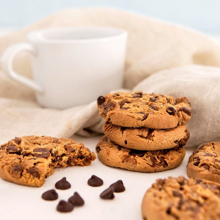 Soft cookies με νιφάδες σοκολάτας