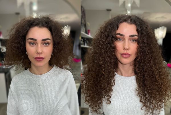 πριν και μετά: hair extensions makeovers