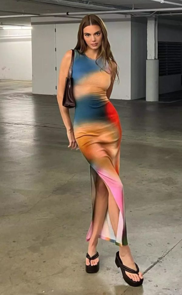 Kendall Jenner-tie dye