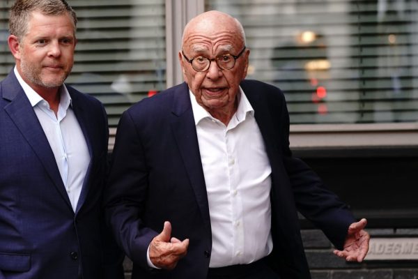 Rupert Murdoch at his annual party at Spencer House, St James' Place in London. Picture date: Thursday June 22, 2023. (Photo by Victoria Jones/PA Images via Getty Images)