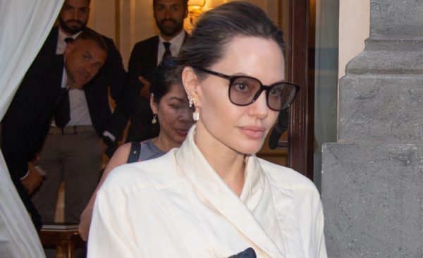 H Angelina Jolie στη Ρώμη (Photo by MEGA/GC Images)