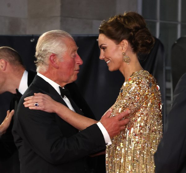 O Bασιλιάς Κάρολος και η Kate Middleton, το 2021