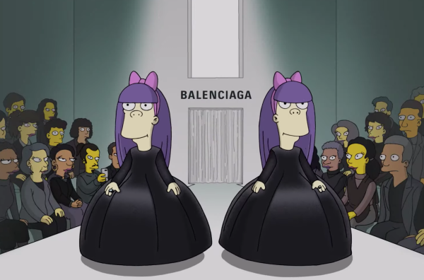 Balenciaga X The Simpsons episode