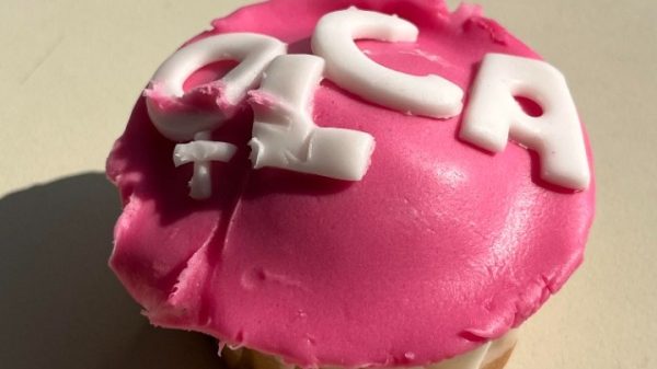Cupcakes με μήνυμα εναντίον της βίας κατά των γυναικών
