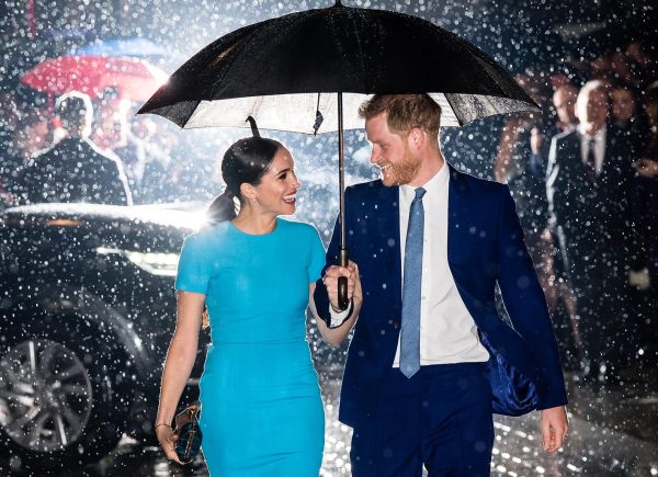 Ο πρίγκιπας Harry, Δούκας του Σάσεξ και η Meghan, Δούκισσα του Σάσεξ σε event στο Λονδίνο το 2020