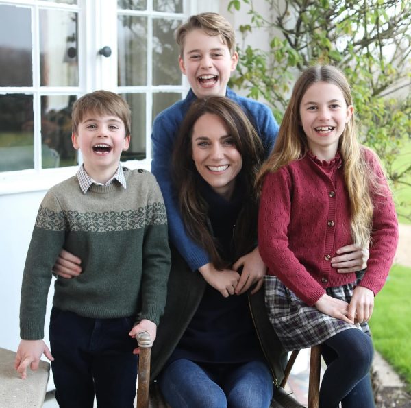 Η Kate Middleton και τα τρία παιδιά της