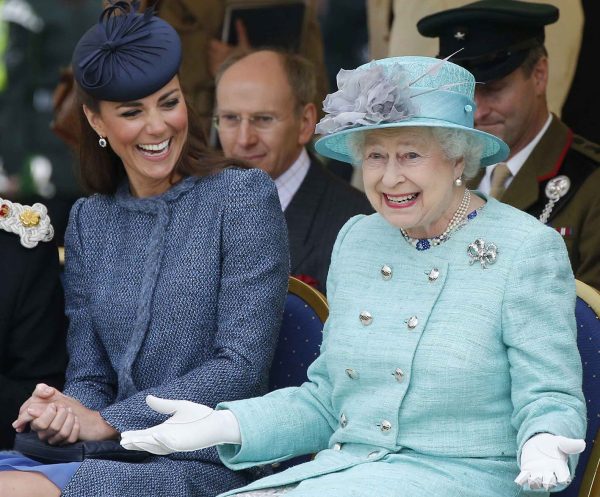 Kate Middleton και Βασίλισσα Elizabeth
