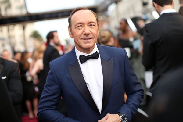 Actor Kevin Spacey attends the Oscars held at Hollywood & Highland Center on March 2, 2014 in Hollywood, California.  (Photo by Christopher Polk/Getty Images)