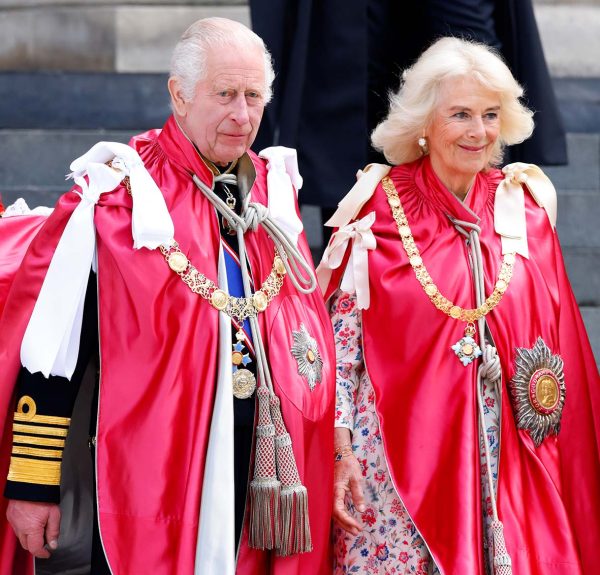 O Βασιλιάς Κάρολος και η Βασίλισσα Camilla στις 15 Μαΐου 2024 στο Λονδίνο σε εθιμοτυπική εκδήλωση.