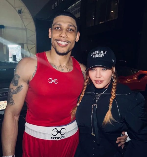 Madonna με τον φίλο της τον πυγμάχο