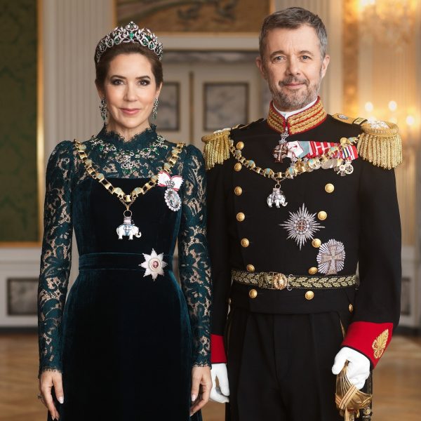 O βασιλιάς Frederik με τη σύζυγό του βασίλισσα Mary της Δανίας