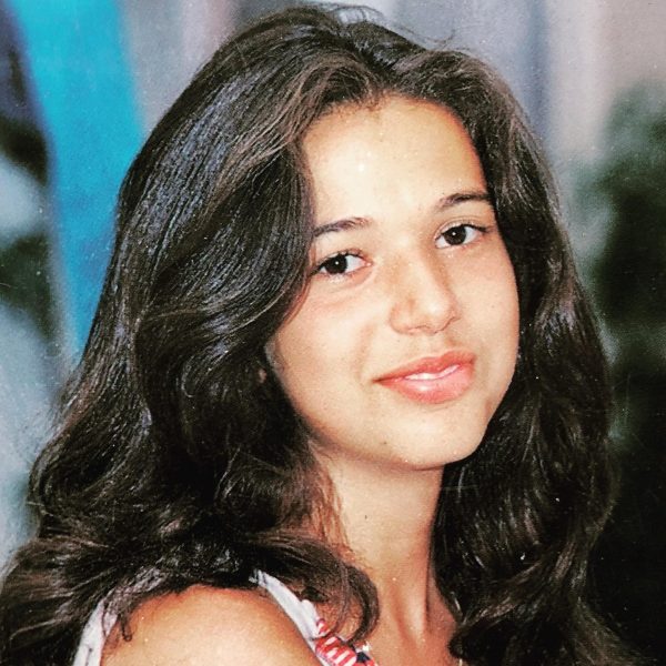 Η ηθοποιός Χριστίνα Αλεξανιάν σε ηλικία 14 ετών